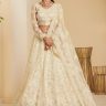 white net lehenga