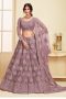 Net Lehenga Choli with Dupatta for Engagement