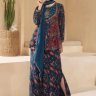 Morpeach Festive Maslin Co ord Set with Side Cut Plazzo