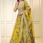 yellow lehenga