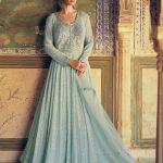 Bollywood Style Chikankari Aanarkali for Woman