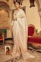 White Marriage Wedding Silk Sarees for Women