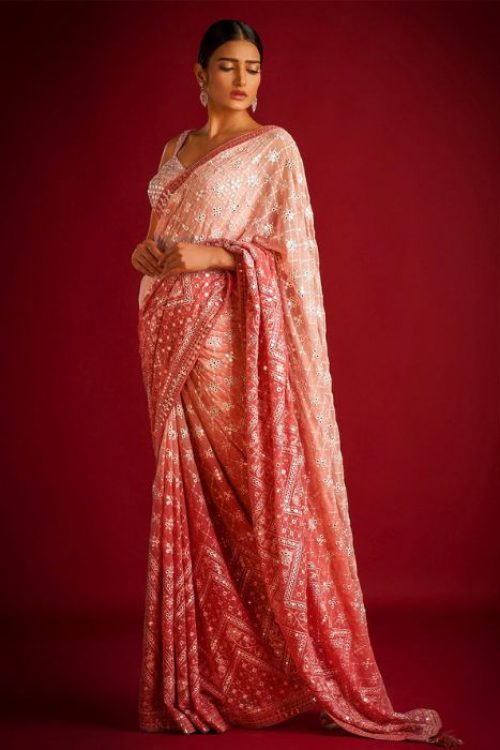 Sequin Saree Blouse for Woman in Georgette