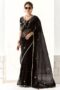 Organza Designer Blouse Bollywood Saree