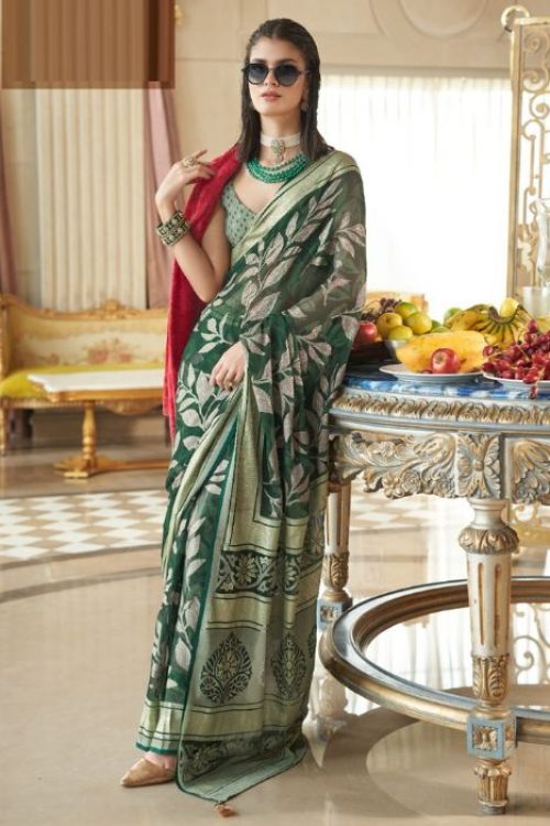 Elegant Women Trending Party Georgette Saree