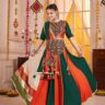 Navratri Multicolor Chaniya Choli Traditional Wear in Cotton