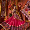 Ready to Wear Navratri Embroidery Work Lehenga Choli