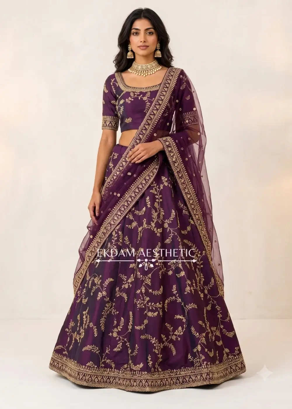 Celebrity Lehengas for Indian Wedding in Silk